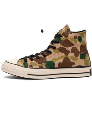 Converse Chuck Taylor 1970S Hodgman Camo Hi Trainer - Brown