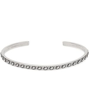 Twojeys Star Studded Bangle - White