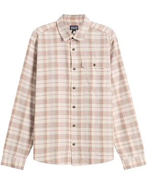 Patagonia Lightweight Fjord Flannel Shirt - Natural