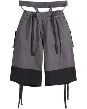 OTTOLINGER Baggy Cargo Shorts - Gray