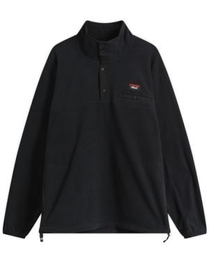 NANGA Air Warm Fleece Pullover - Black