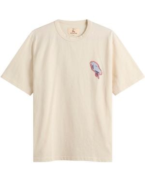 Folk Relaxed T-Shirt - Natural