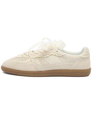 Alohas Tb 490 Crochet Leather Sneakers - White