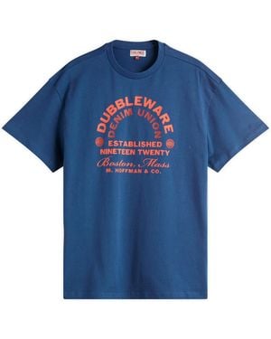 Dubbleware Denim Union T-Shirt - Blue