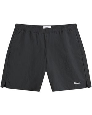 Palmes Stitch Tennis Shorts - Grey