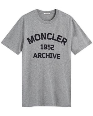 Moncler 1952 Archive T-Shirt - Grey