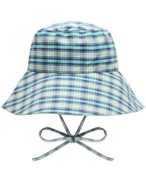 Damson Madder Reversible Sun Hat - Blue