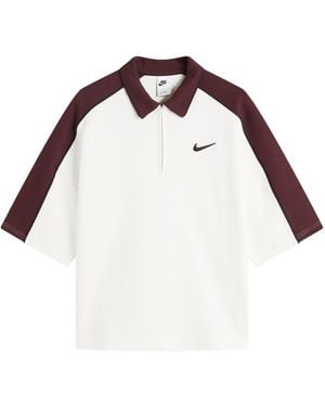 Nike Sports Polo Top - White