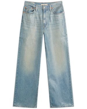 Levi's Ribcage Wide Leg H223 Jeans - Blue