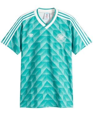 adidas Dfb 90' Away Retro Jersey - Blue