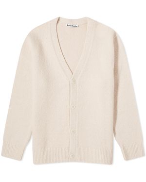 Acne Studios Korval New Biomix Cardigan - White