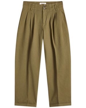 YMC Earth Keaton Trouser - Green