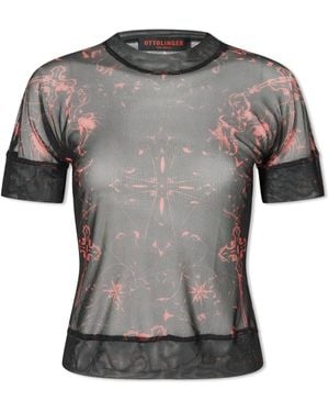 OTTOLINGER Mesh T-Shirt - Gray