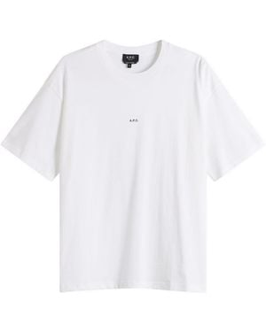 A.P.C. Micro Logo T-Shirt - White