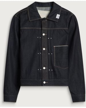 Scrt Hardline Type 1 Selvedge Jacket - Black