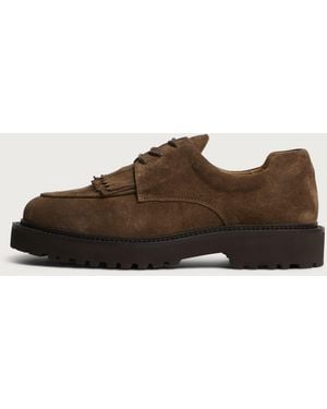 Jacques Soloviere Max Suede Derbie - Brown