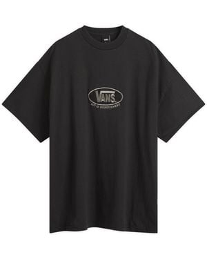 Vans X A.O.D. Oval Logo T-Shirt - Black