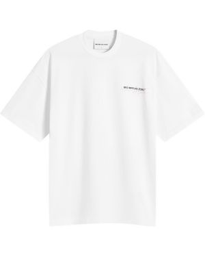 MKI Miyuki-Zoku Signature Overlay T-Shirt Presented By End - White
