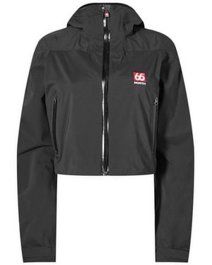 66 North Snaefell Crop Jacket - Black