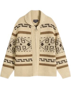 Pendleton The Original Westerley Zip Cardigan - Natural