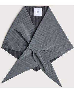Arc Twisting Scarf - Blue