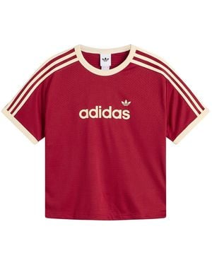 adidas Mesh T-Shirt - Red