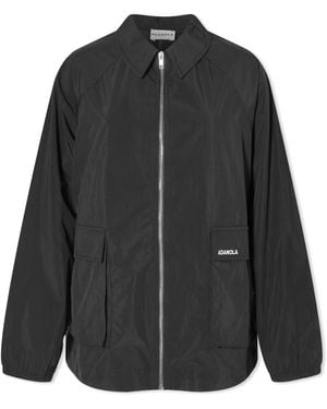 ADANOLA Windbreaker Jacket - Black
