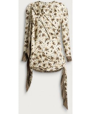 KNWLS Scarf Dress - Natural