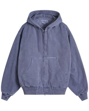 thisisneverthat Overdyed Hooded Jacket - Blue