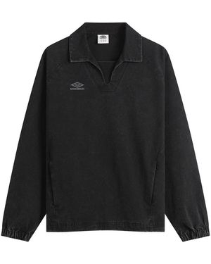 Umbro Washed Drill Top - Black