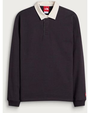 The North Face Box Rugby Shirt - Blue