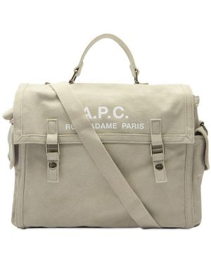 A.P.C. Recuperation Messenger Bag - Natural