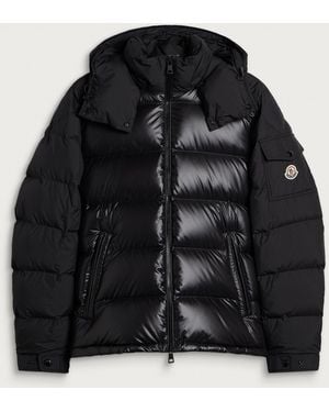 Moncler Maya Mixed Materials Padded Jacket - Black