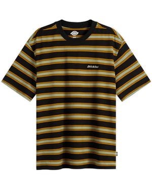 Dickies York Stripe T-Shirt - Black