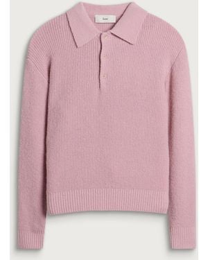 DUNST Collared Jumper - Pink