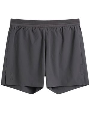 On Shoes 5" Performance Shorts - Grey