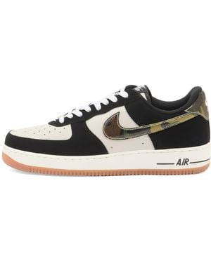 Nike Air Force 1 Low Retro Trainer - Black