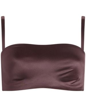 Nike X Skims Shine Bandeau Bra - Purple