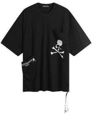MASTERMIND WORLD Multi Pocket Short Sleeve T-Shirt - Black