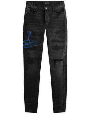 Amiri Cny Snake Archival Jeans - Grey