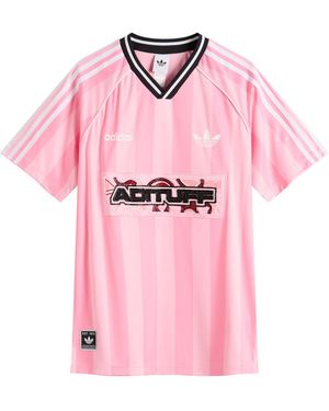 adidas Striped Jersey - Pink