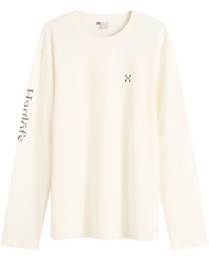 Haglöfs Long Sleeve Brand T-Shirt - White