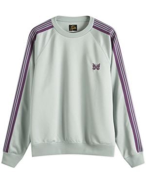 Needles Track Crew Neck Sweatshirt - Green