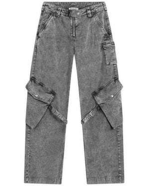 Acne Studios Potinal Canvas Cargo Pant - Gray