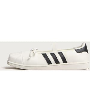 adidas X Jennie Superstar Square Ballet - White
