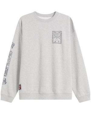 Damson Madder The Reader Sweatshirt - White