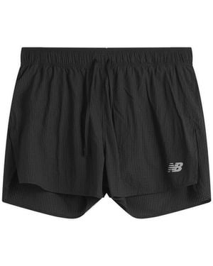 New Balance Rc Ultra Light Split Short 3" - Black