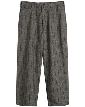 Engineered Garments Herringbone Wool Officer Pant - Grey