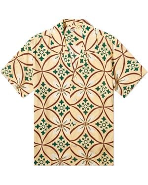Bode Greer Vacation Shirt - Metallic