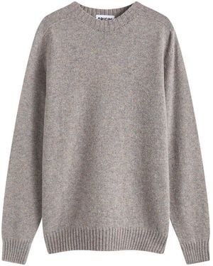 COUNTRY OF ORIGIN Geelong Seamless Knit Jumper - Grey